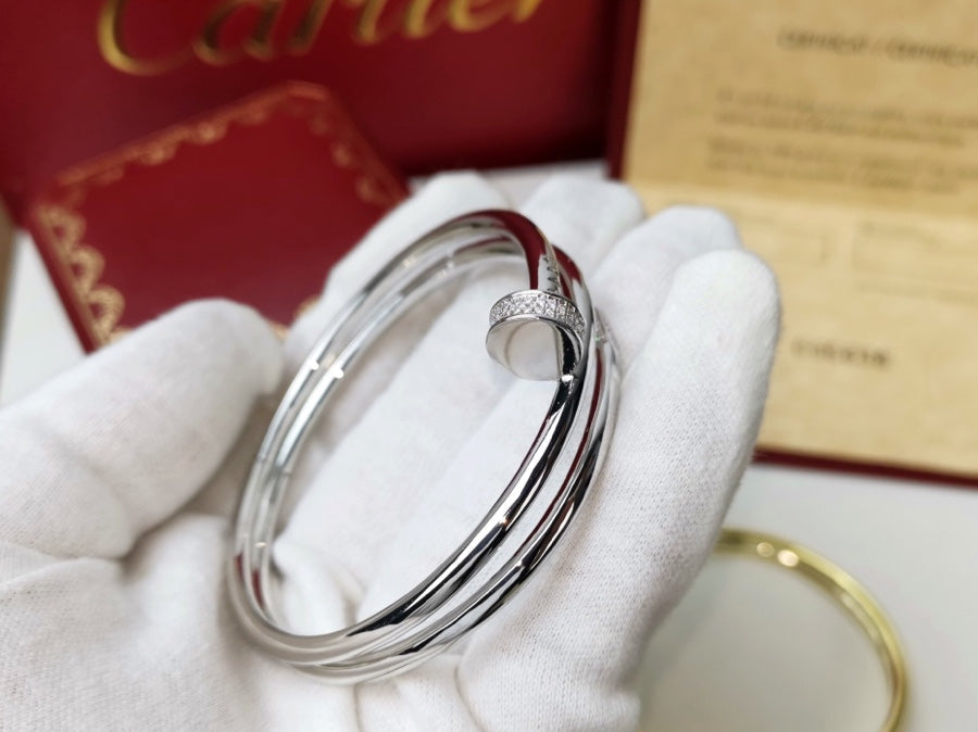 [Lumi Jewels]JUSTE BRACELET 3.5MM DOUBLE ROW DIAMOND