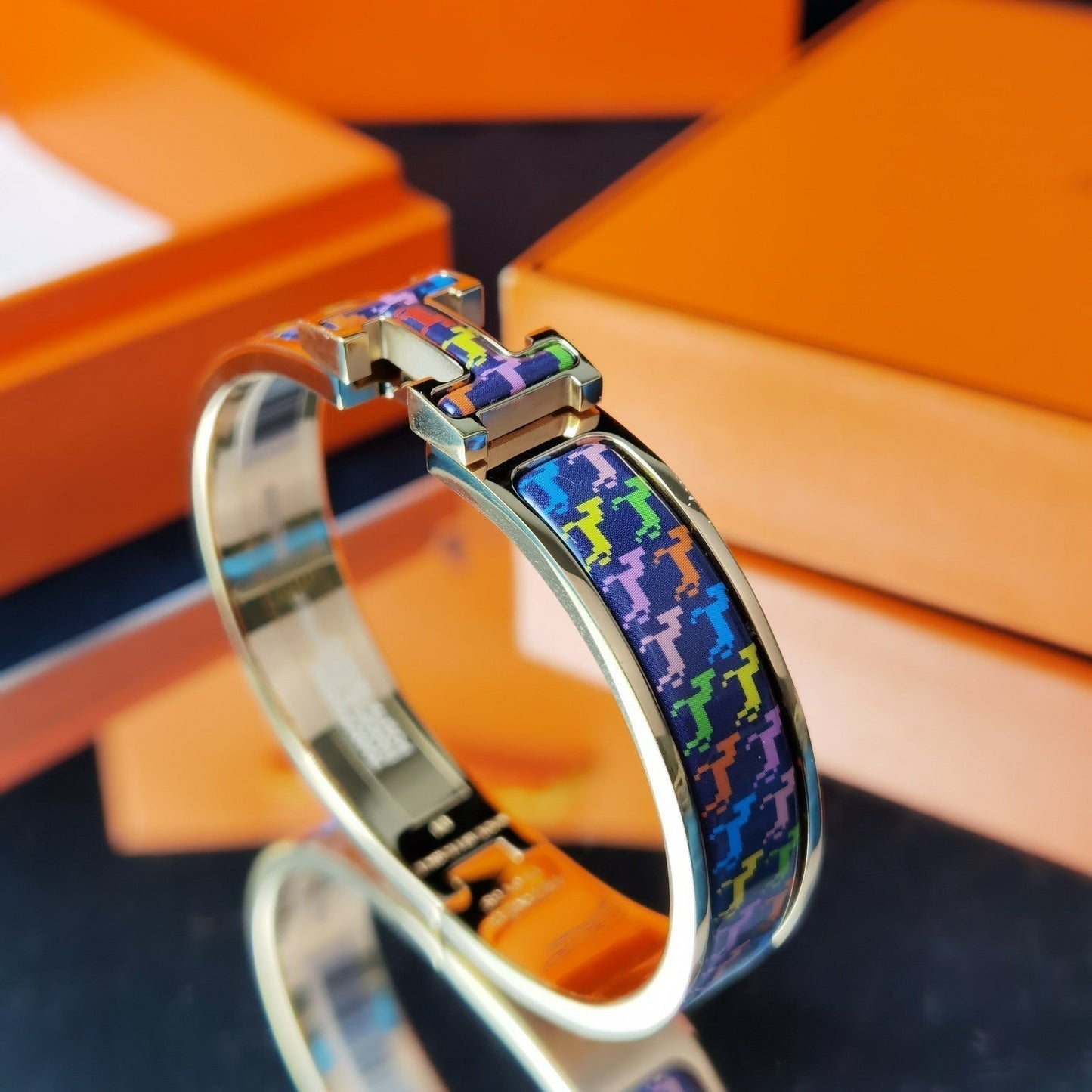 [Lumi Jewels]H HORSE BRACELET 12MM