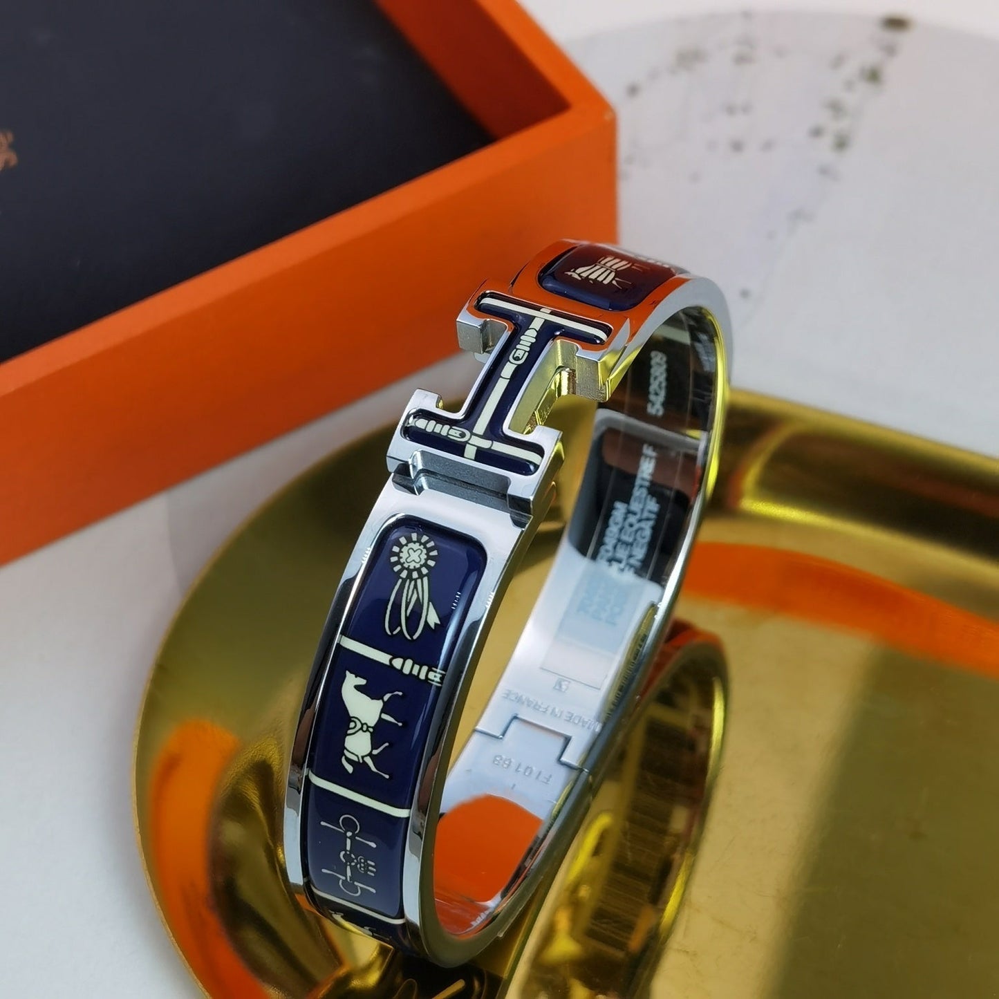[Lumi Jewels]H COUVERTURES DARK BLUE BRACELET