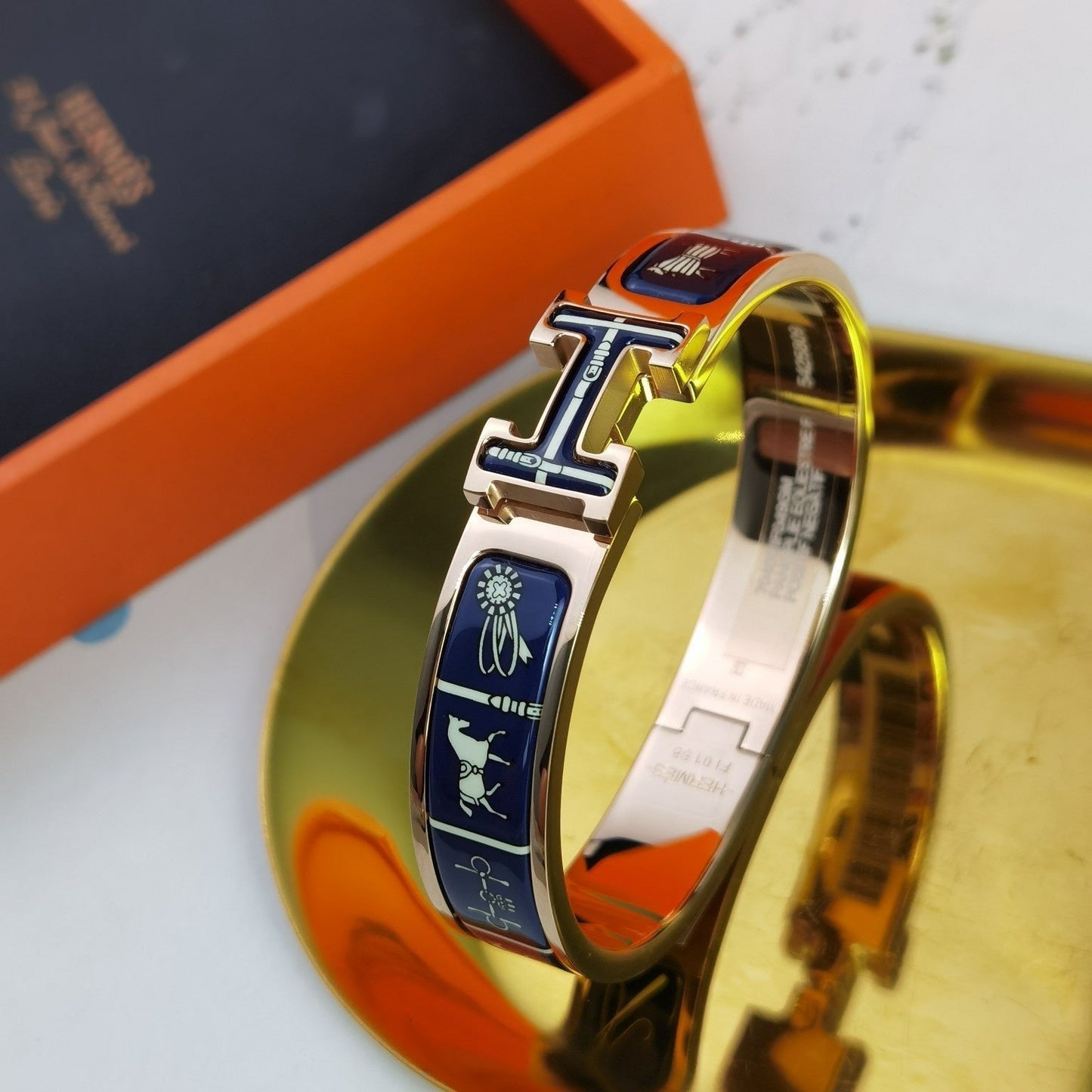 [Lumi Jewels]H COUVERTURES DARK BLUE BRACELET