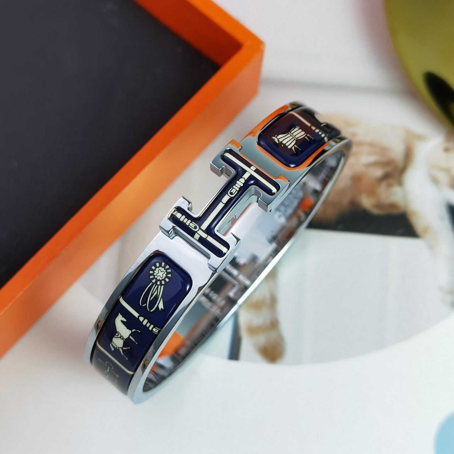 [Lumi Jewels]H COUVERTURES DARK BLUE BRACELET