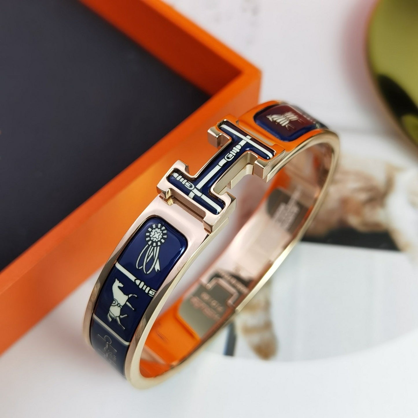 [Lumi Jewels]H COUVERTURES DARK BLUE BRACELET