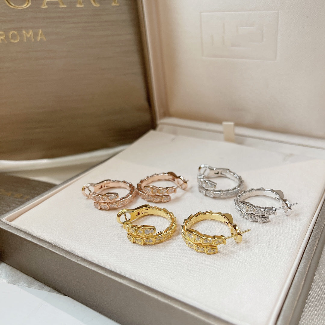 [Lumi Jewels]SERPENTI EARRINGS DIAMOND