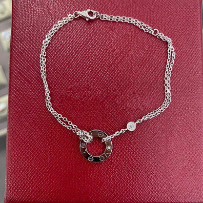 [Lumi Jewels]BRACELET LOVE 2 DIAMANTS
