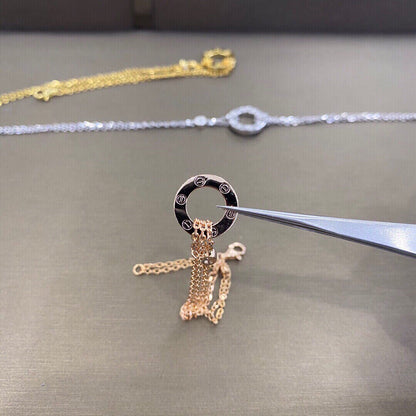 [Lumi Jewels]BRACELET LOVE 2 DIAMANTS