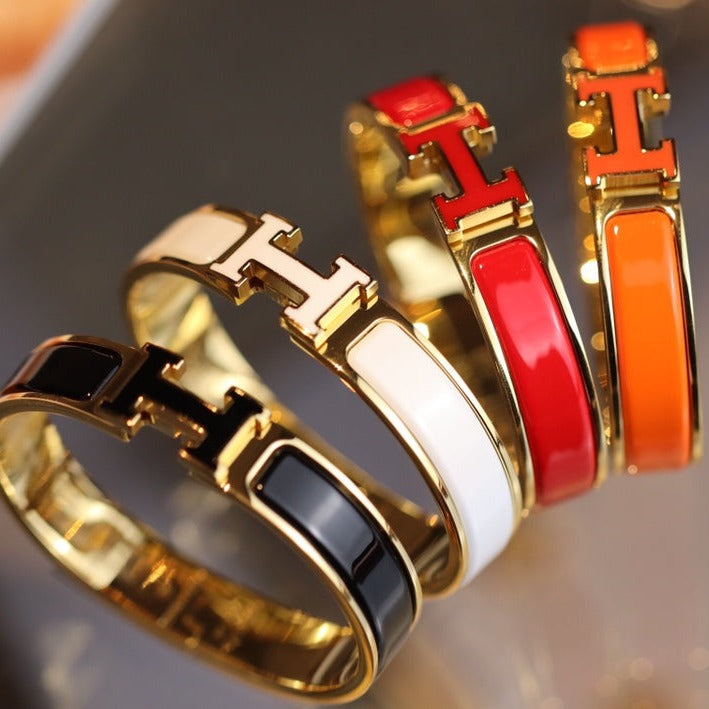 [Lumi Jewels]H BRACELET 12MM GOLD