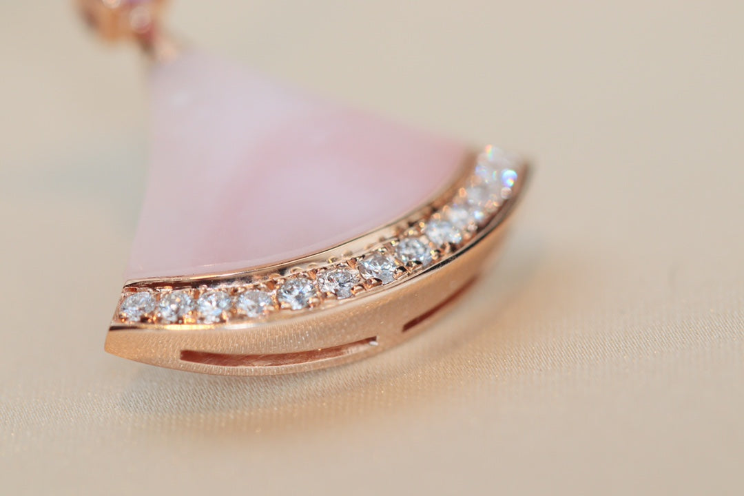 [Lumi Jewels]DREAM NECKLACE PINK MOP DIAMOND