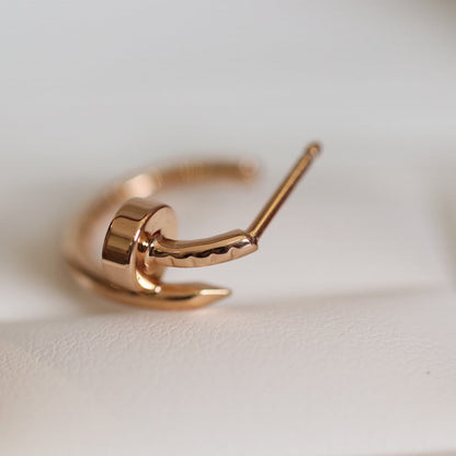 [Lumi Jewels]JUSTE EARRINGS PINK GOLD