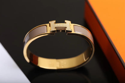 [Lumi Jewels]H BRACELET GOLD DIAMOND
