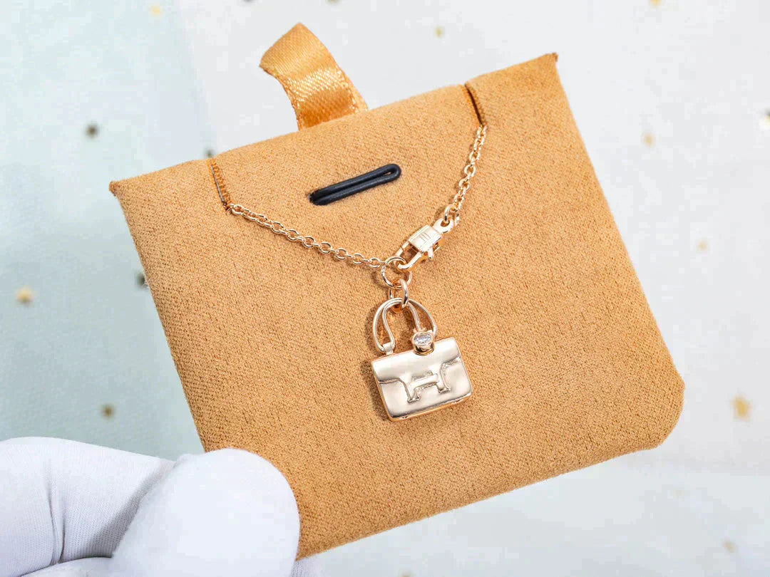 [Lumi Jewels]AMULETTE PEDANT ROSE GOLD NECKLACE