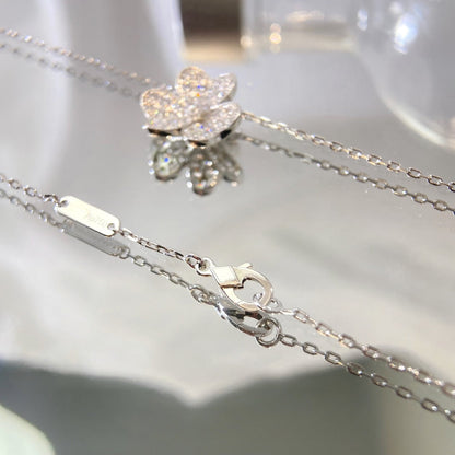 [Lumi Jewels]FLOWER DIAMOND NECKLACE