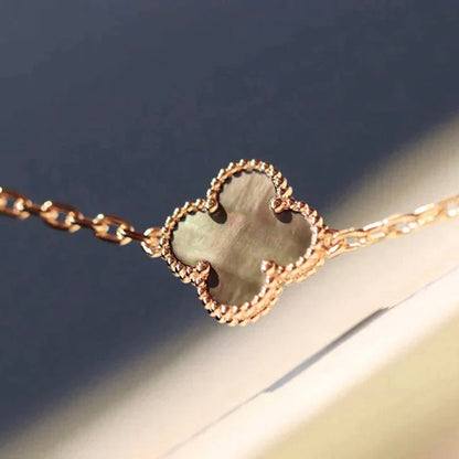 [Lumi Jewels]COLLIER DIAMANT LASER TRÈFLE 20 MOTIFS