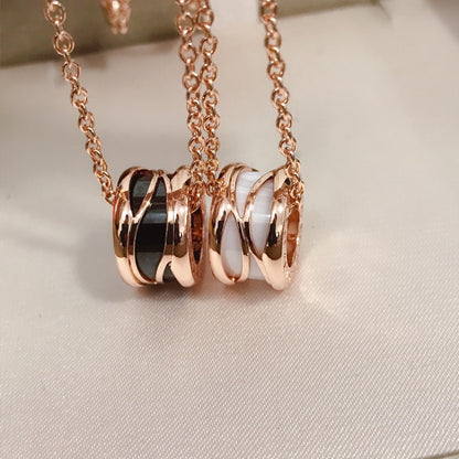 [Lumi Jewels]ZERO 1 FOUR BAND PINK GOLD CERAMIC