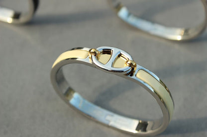 [Lumi Jewels]CLIC CHAINE SILVER BRACELET