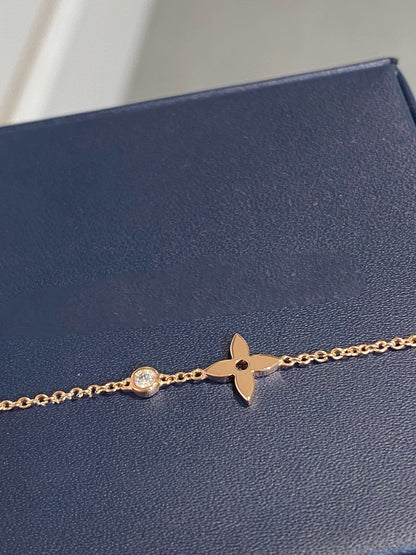 [Lumi Jewels]STAR DIAMOND PINK GOLD BRACELET
