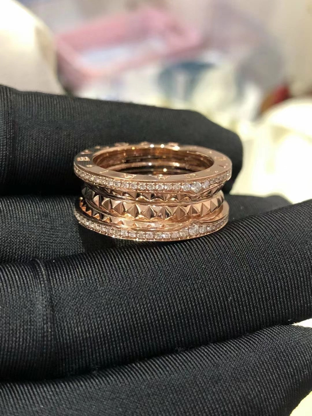[Lumi Jewels]ZERO 1 ROCK DIAMOND PINK GOLD
