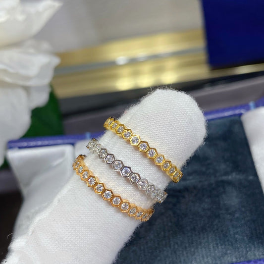 [Lumi Jewels]BEE LOVE DIAMOND PAVED SMALL RING