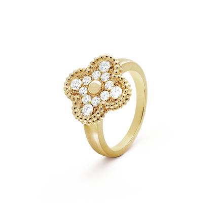 [Lumi Jewels]CLOVER DIAMOND RING
