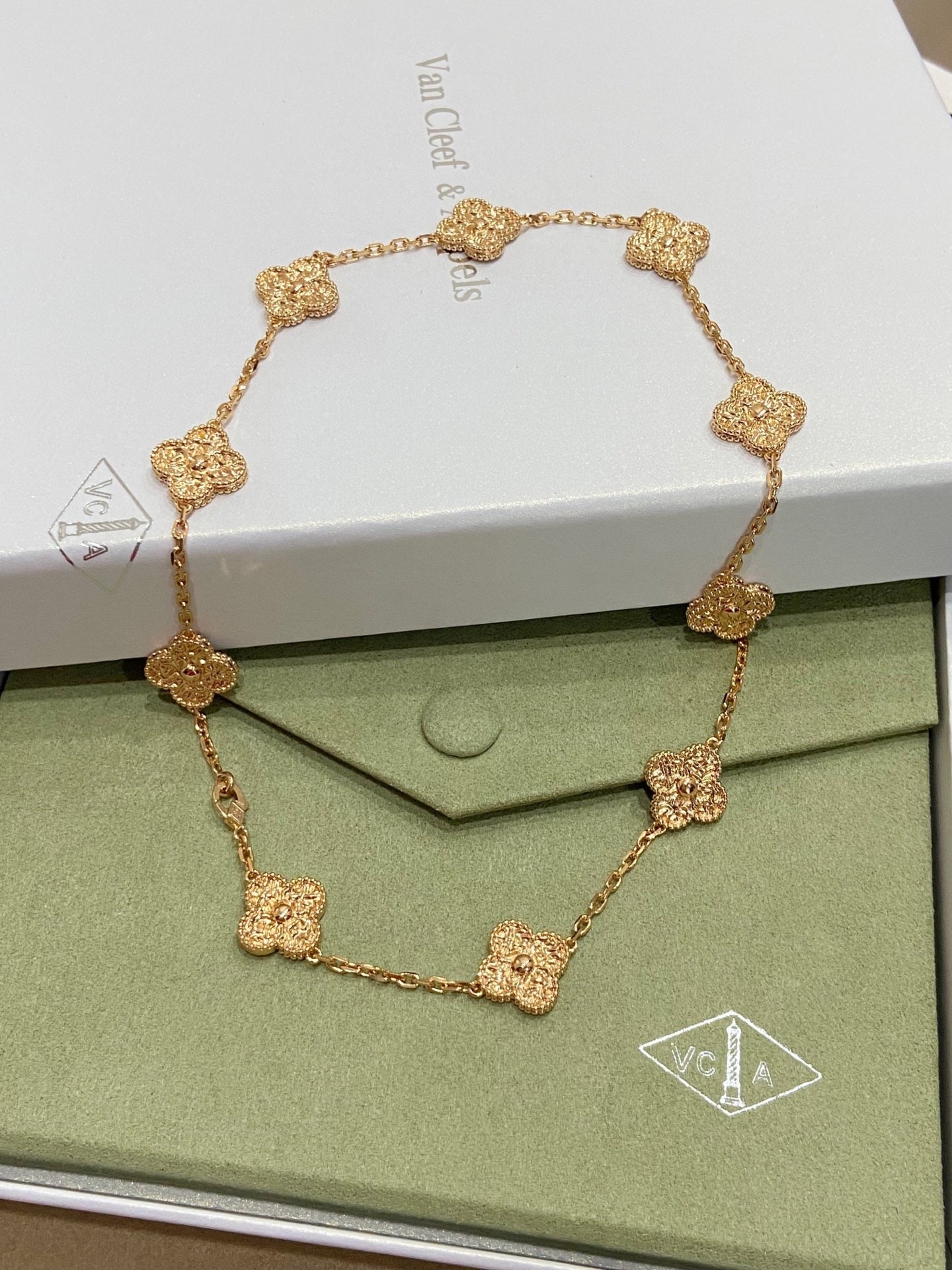 [Lumi Jewels]CLOVERS THE 10-MOTIFS NECKLACE