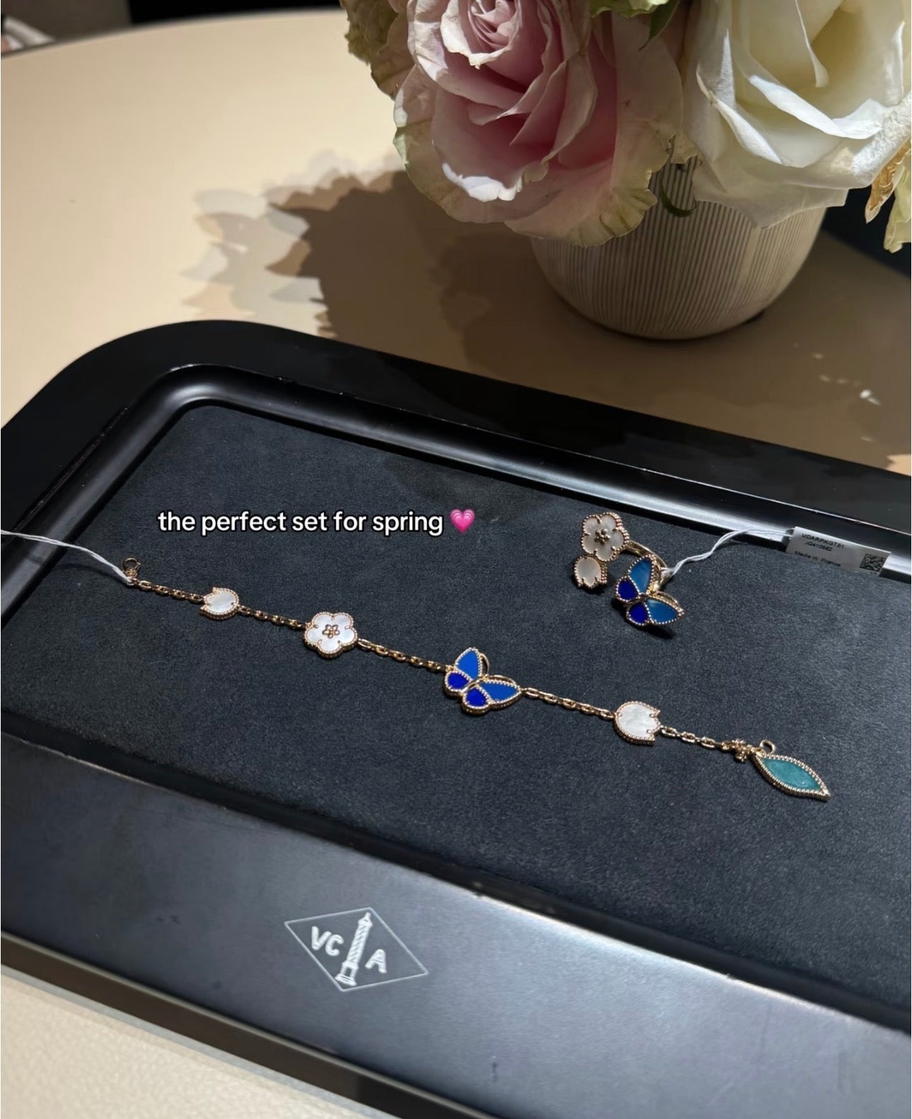 [Lumi Jewels]LUCKY SPRING BUTTERFLY 5 MOTIF BRACELET