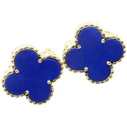 [Lumi Jewels]CLOVER MINI 9.5MM TURQUOISE EARRINGS