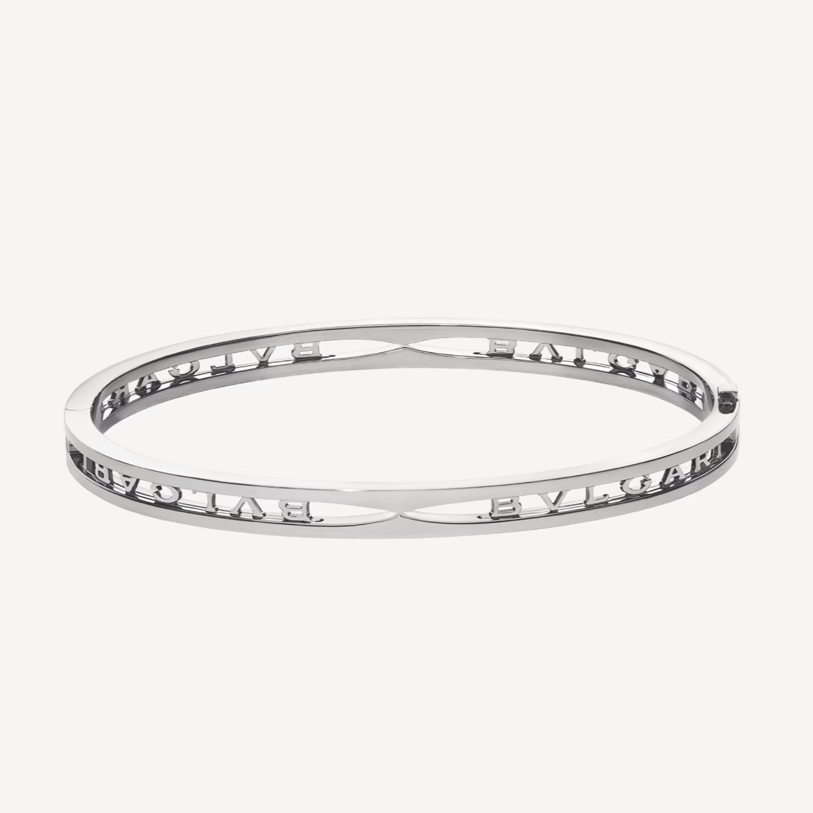 [Lumi Jewels]ZERO 1 SPIRAL LOGO SILVER BRACELET
