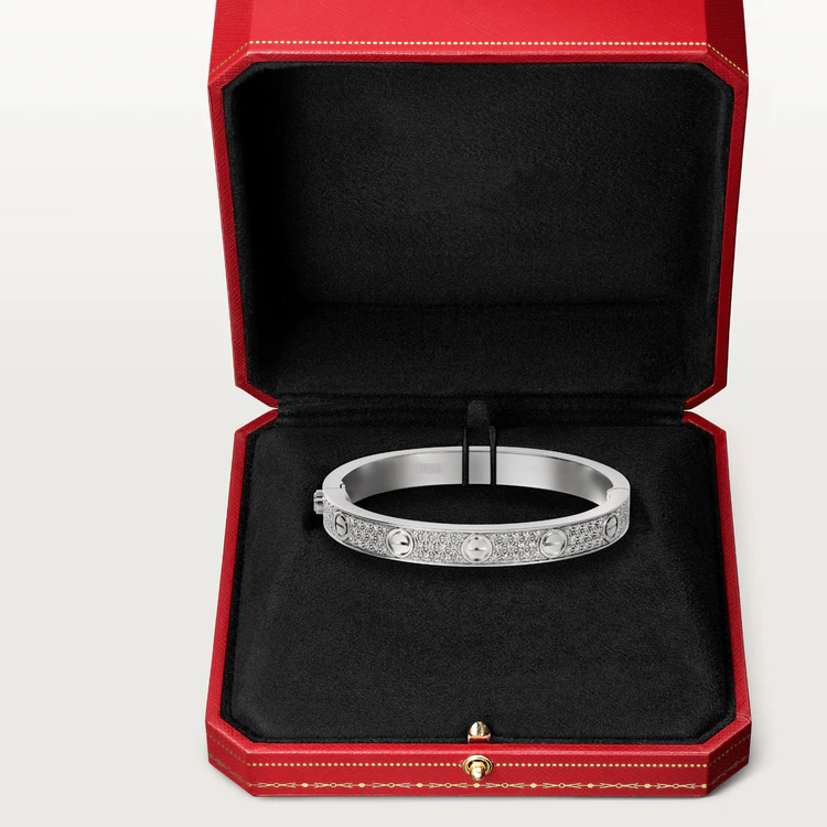 [Lumi Jewels]LOVE BRACELET 6.1MM DIAMOND-PAVED