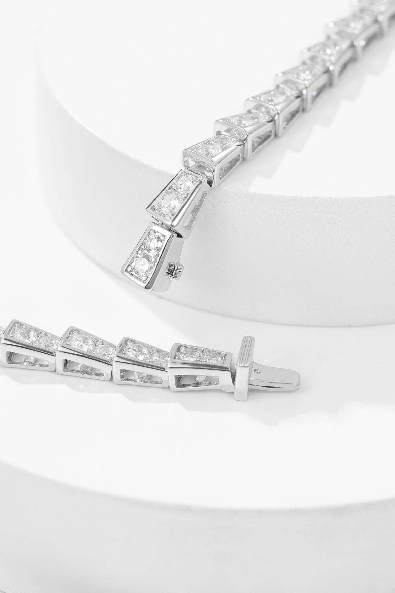 [Lumi Jewels]SERPENTI NECKLACE SILVER DIAMOND
