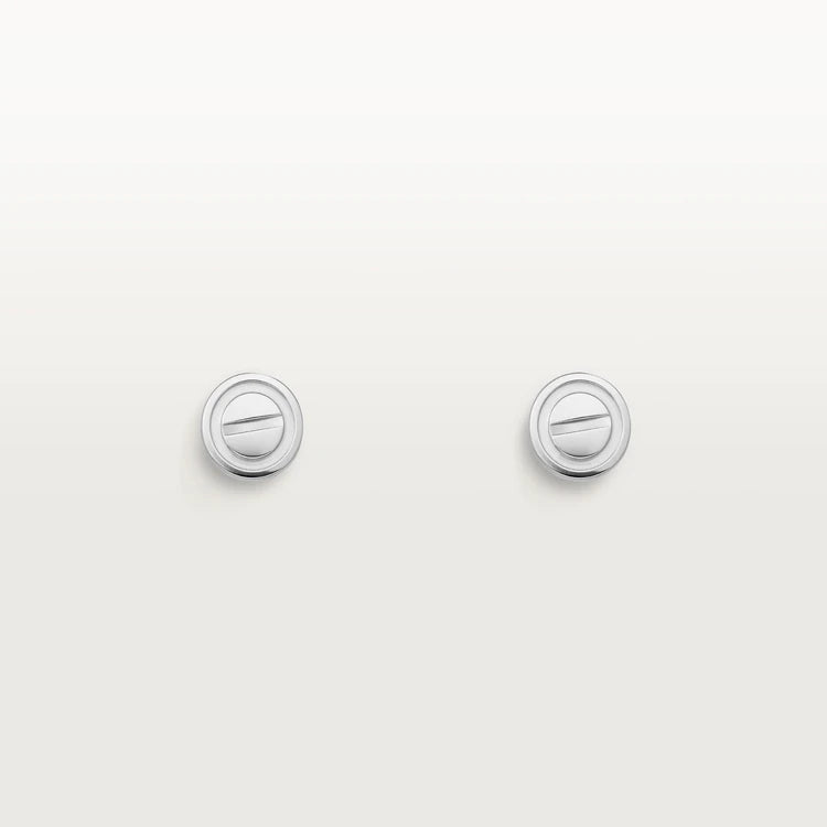 [Lumi Jewels]LOVE EARRINGS SILVER 10MM