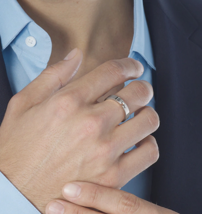 [Lumi Jewels]ALLIANCE LIENS VIDENCE 4MM RING