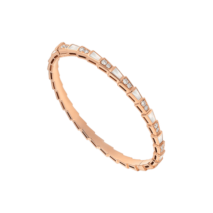 [Lumi Jewels]SERPENTI BRACELET PINK GOLD MOP DIAMOND