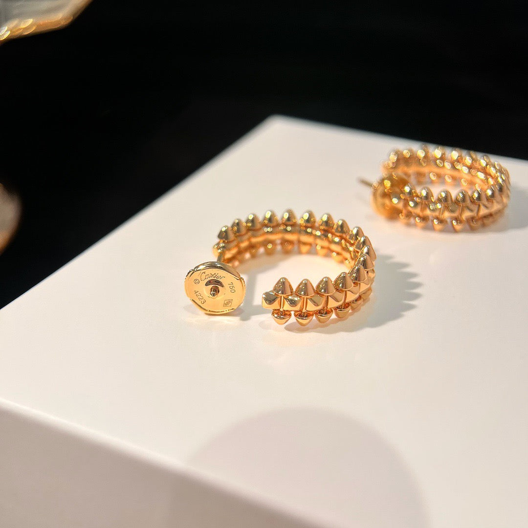 [Lumi Jewels]CLASH SMALL HOOP EARRINGS