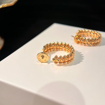 [Lumi Jewels]CLASH SMALL HOOP EARRINGS