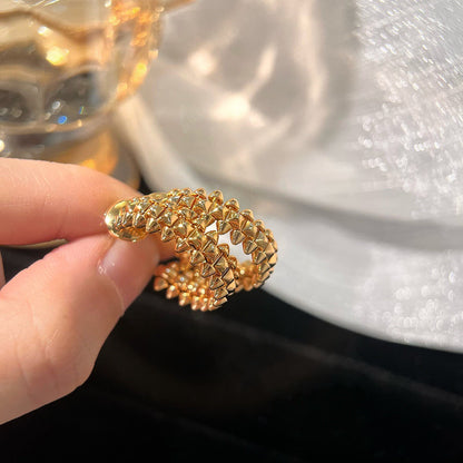 [Lumi Jewels]CLASH SMALL HOOP EARRINGS
