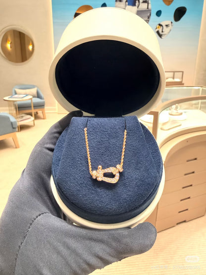 [Lumi Jewelry]FD-FORCE 10 DIAMOND Large-size Diamond Necklace
