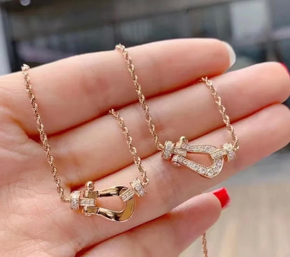 [Lumi Jewelry]FD-FORCE 10 DIAMOND Large-size Diamond Necklace