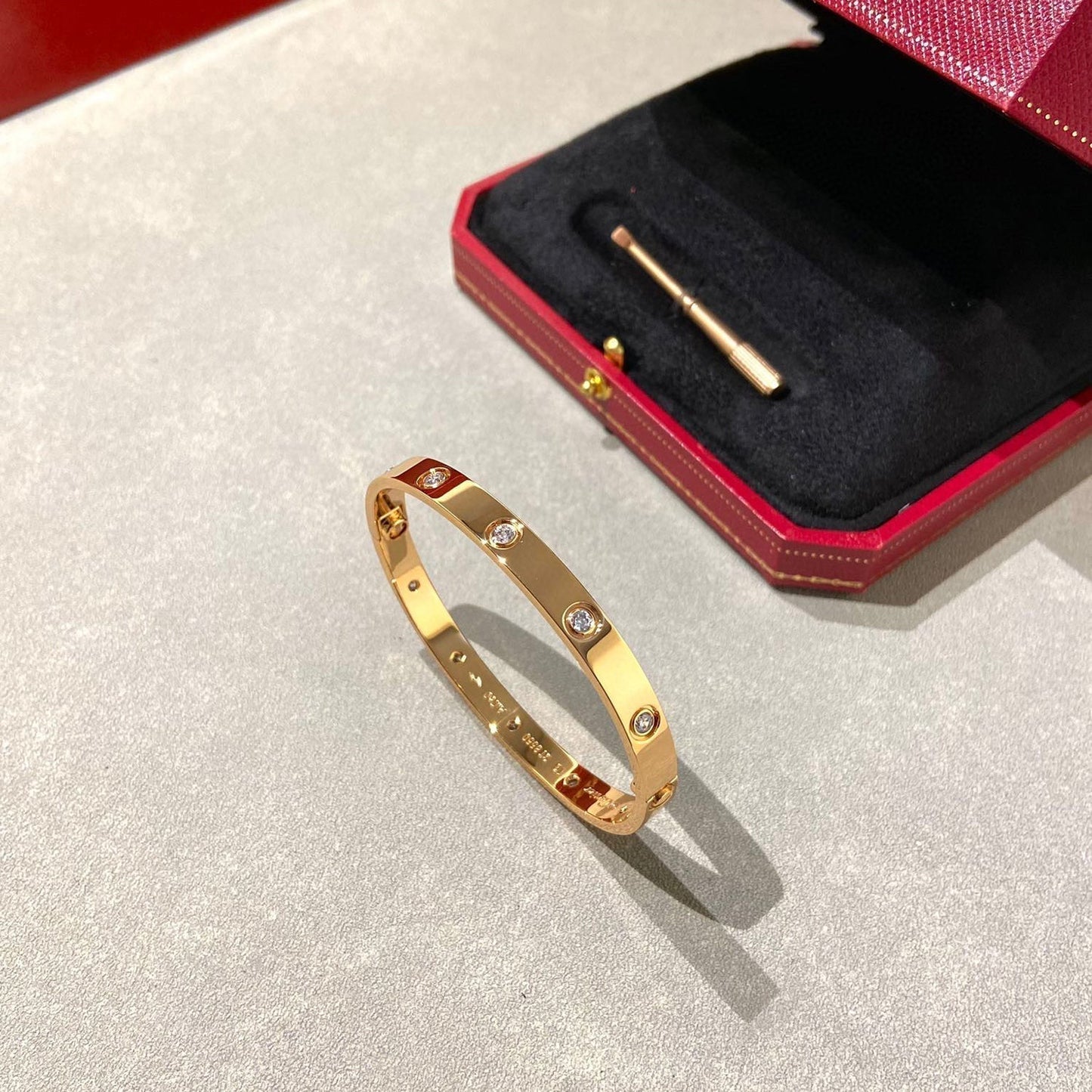 [Lumi Jewels]LOVE BRACELET 6.1MM 10 DIAMONDS