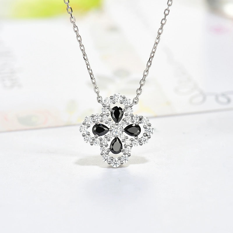 [Lumi Jewels]COLLIER BOUCLE GRAND MODÈLE DIAMANT 16MM COULEURS MULTIPLES
