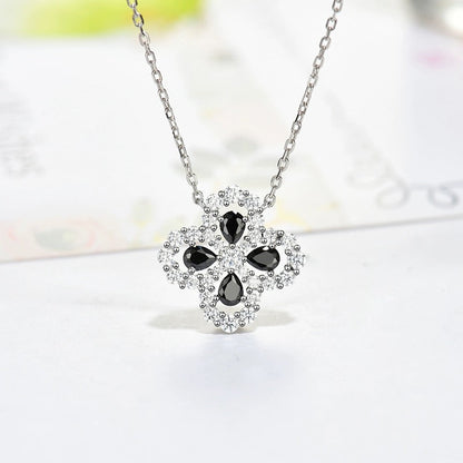 [Lumi Jewels]COLLIER BOUCLE GRAND MODÈLE DIAMANT 16MM COULEURS MULTIPLES