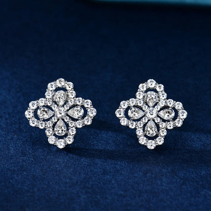 [Lumi Jewels]LOOP EARRINGS FULL MOTIF DIAMOND 16MM