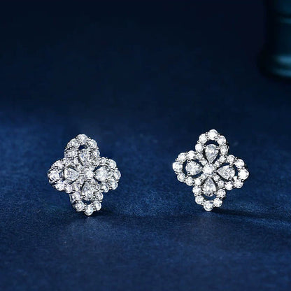 [Lumi Jewels]LOOP EARRINGS FULL MOTIF DIAMOND 16MM