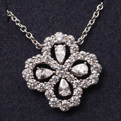 [Lumi Jewels]COLLIER BOUCLE GRAND MODÈLE DIAMANT 16MM COULEURS MULTIPLES