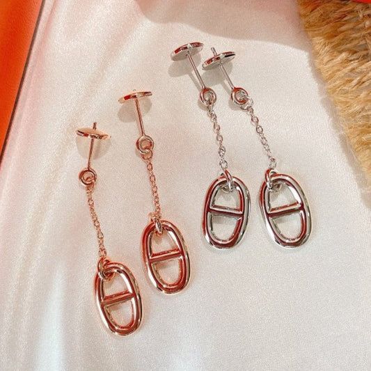 [Lumi Jewels]CHAINE TASSEL EARRINGS
