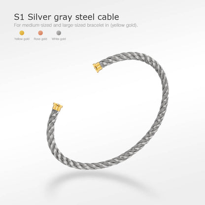 [Lumi Jewels]FORCE SERIES BRACELET CABLES 50 CHOICES (DIY SELECTION)