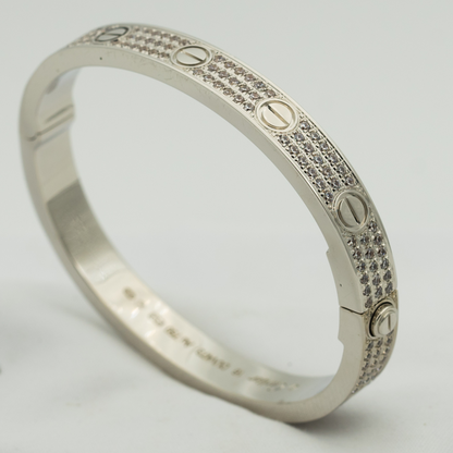 [Lumi Jewels]LOVE BRACELET 6.1MM DIAMOND-PAVED