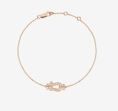[Lumi Jewels]FORCE 10 FULL DIAMOND BUCKLE CHAIN LINK MINI MODEL