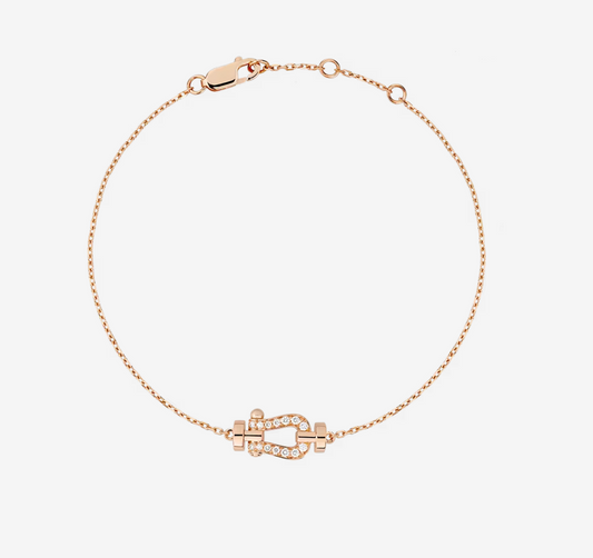 [Lumi Jewels]FORCE 10 FULL DIAMOND BUCKLE CHAIN LINK MINI MODEL