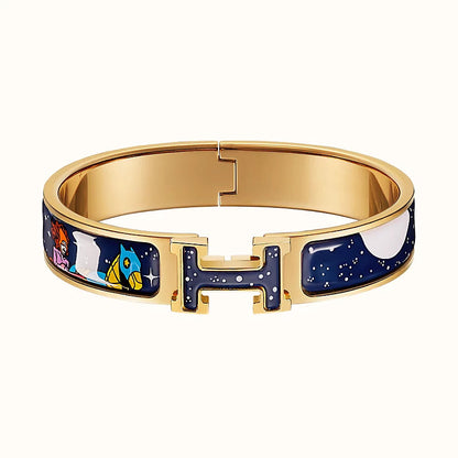 [Lumi Jewels]H STAR AND MOON BRACELET 12MM
