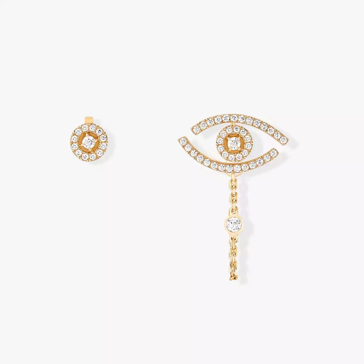 [Lumi Jewels]Lucky Eye Diamond Earrings
