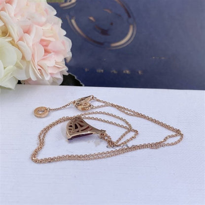 [Lumi Jewels]DREAM NECKLACE CARNELIAN 1 DIAMOND